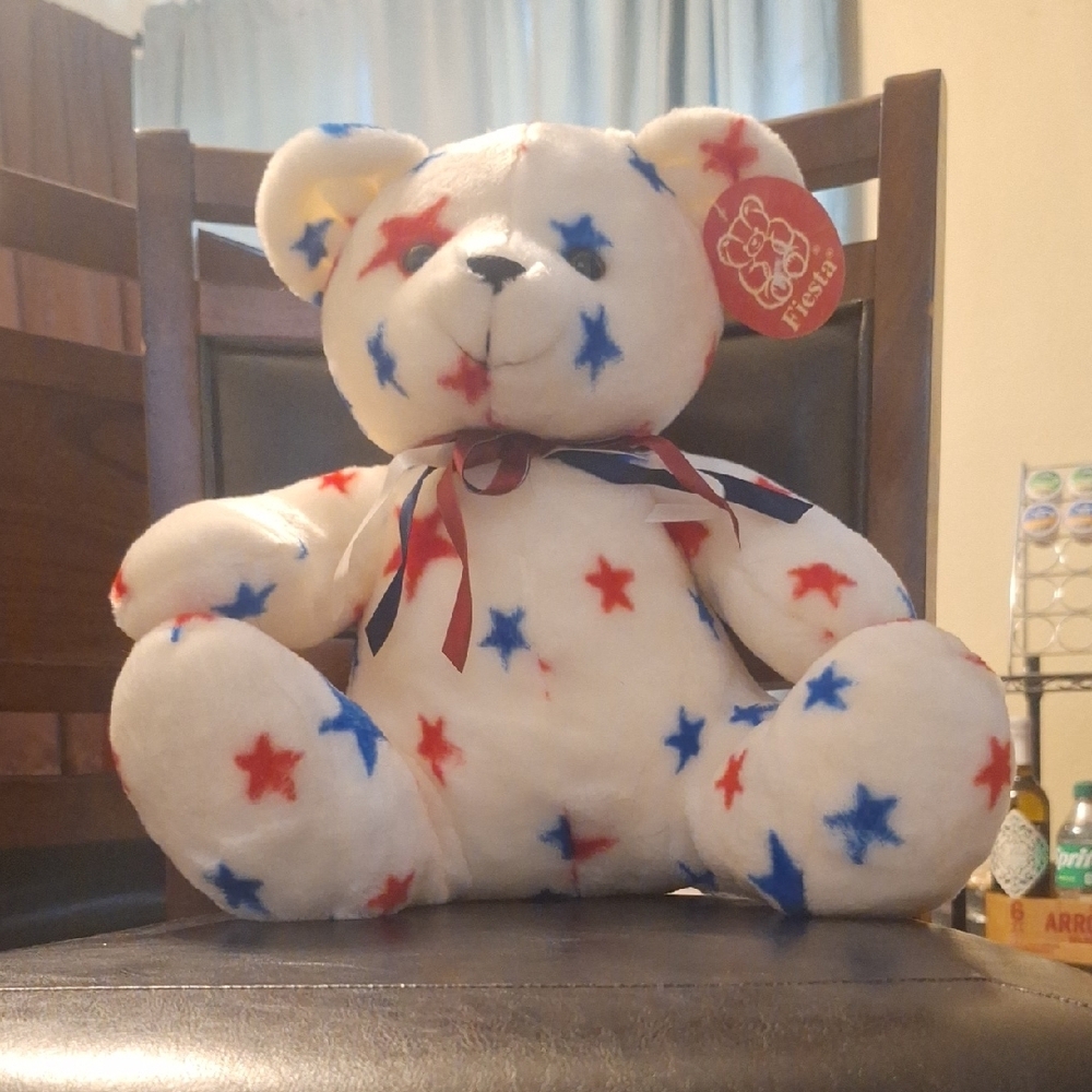 Patriotic Star Teddy Bear